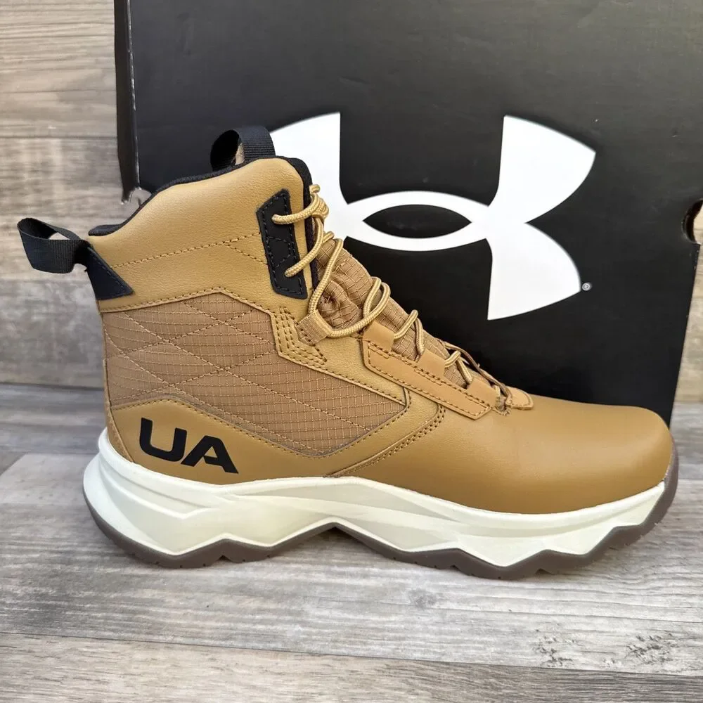 Under Armour Stellar G2 6” Tactical Boots Coyote Brown Size 9 New 3025578-200